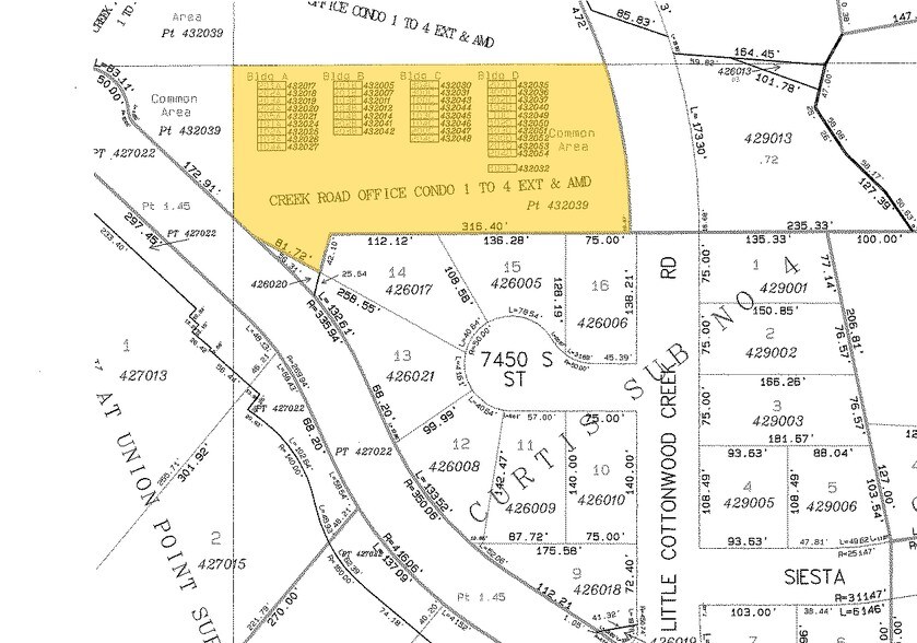 7390 Creek Rd, Sandy, UT à vendre - Plan cadastral - Image 2 de 26