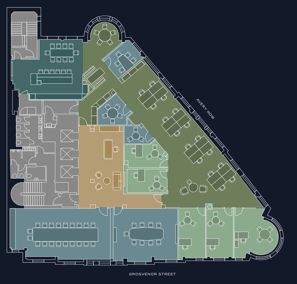 6 Grosvenor St, London for lease Floor Plan- Image 1 of 10