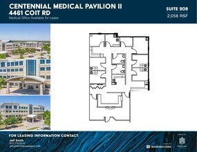 4401 Coit Rd, Frisco, TX à louer Plan d’étage- Image 1 de 1