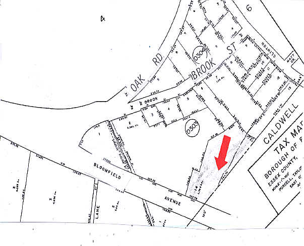 1221 Bloomfield Ave, Fairfield, NJ à vendre - Plan cadastral - Image 3 de 8