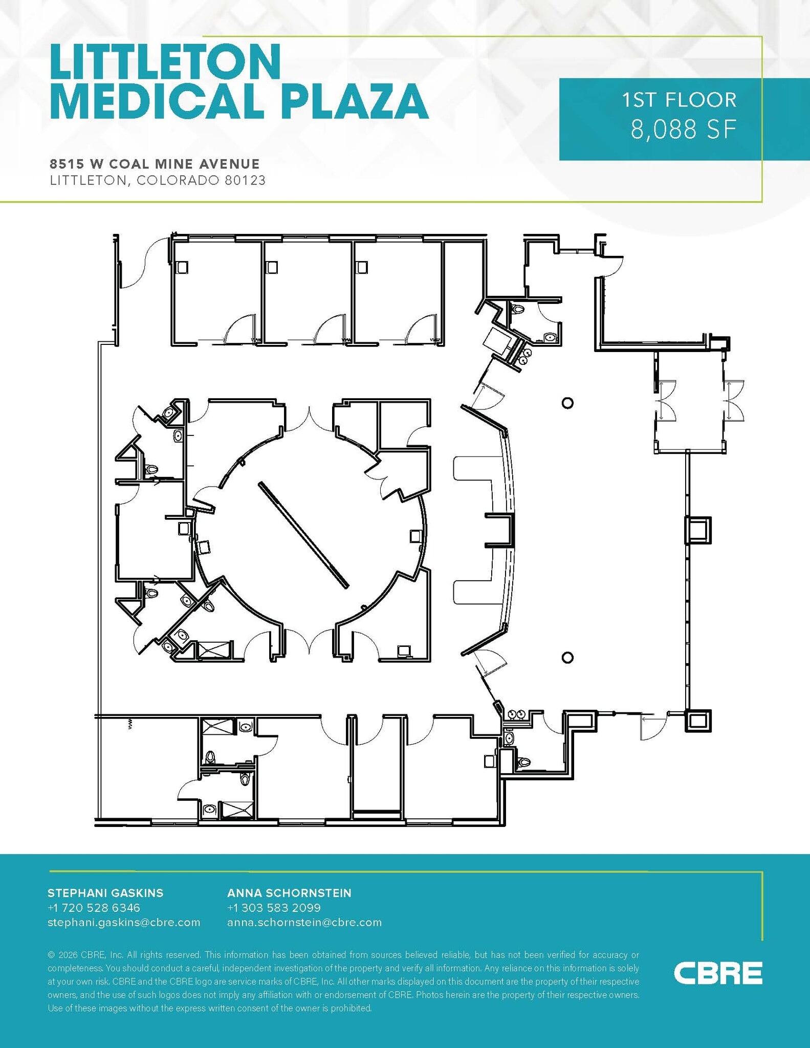 8515 W Coal Mine Ave, Littleton, CO for lease Floor Plan- Image 1 of 2
