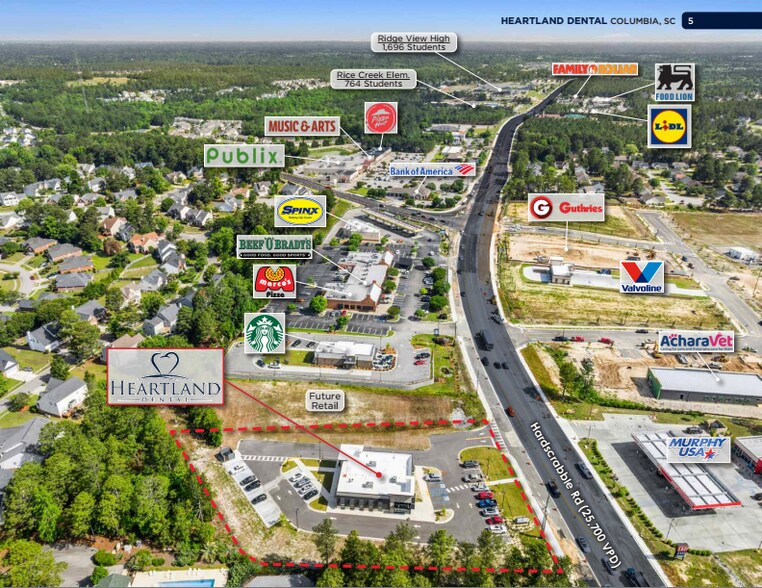 4547 Hard Scrabble Rd, Columbia, SC à vendre - Photo du bâtiment - Image 3 de 5