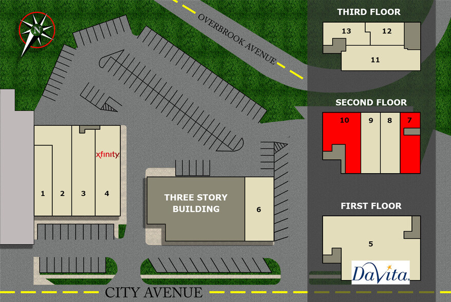 4500-4520 City Ave, Philadelphia, PA for lease - Site Plan - Image 2 of 2