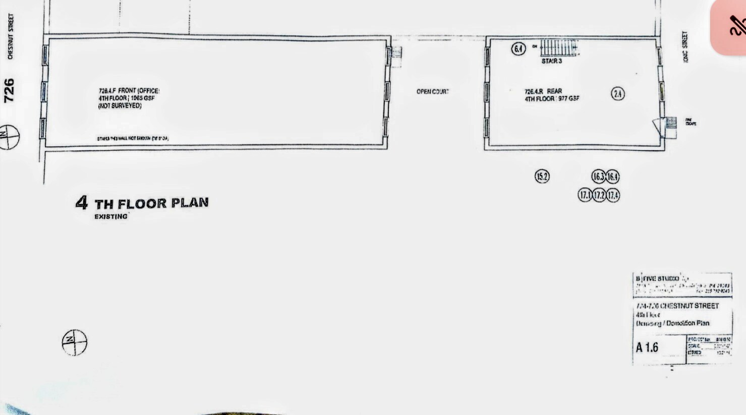 726 Chestnut St, Philadelphia, PA for sale Floor Plan- Image 1 of 1