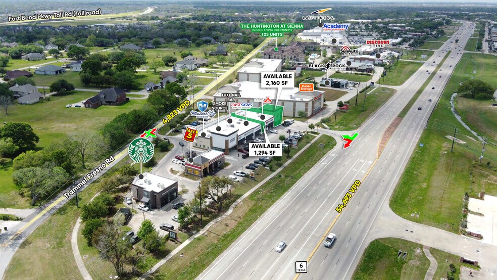 9612 Highway 6, Missouri City, TX à louer - Aérien - Image 3 de 4