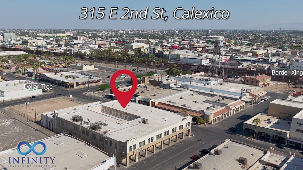 301-315 E 2nd St, Calexico, CA à louer - Vidéo sur l’inscription commerciale - Image 2 de 7