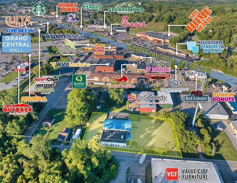 415 36th St, Parkersburg, WV for sale - Aerial - Image 3 of 21