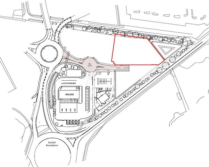 Dunball Drove, Dunball à vendre - Plan cadastral - Image 2 de 2