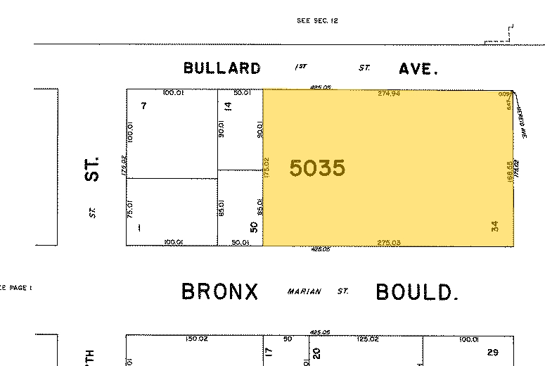 4377 Bronx Blvd, Bronx, NY à louer - Plan cadastral - Image 2 de 5