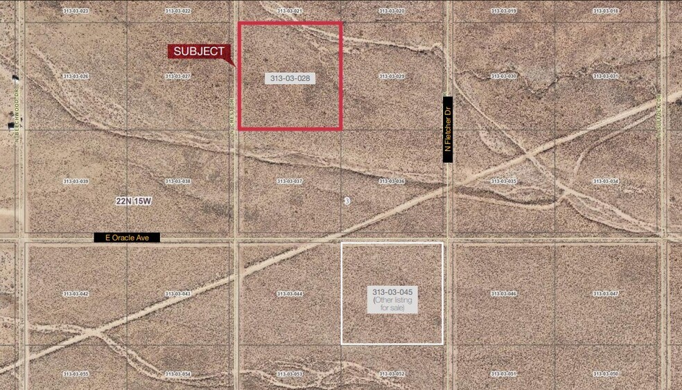 E Oracle Ave & N Fletcher Dr, Kingman, AZ à vendre - Photo du b timent - Image 1 de 1