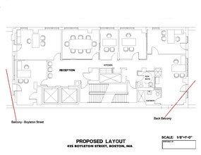 425 Boylston St, Boston, MA for lease Floor Plan- Image 1 of 1