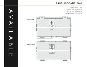 2445 McCabe Way, Irvine, CA à louer Plan d  tage- Image 1 de 1