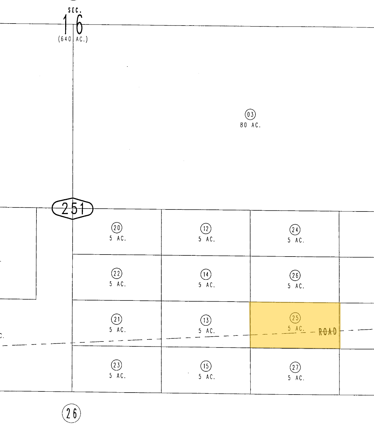 Good Chap Rd, Hinkley, CA for sale Plat Map- Image 1 of 2