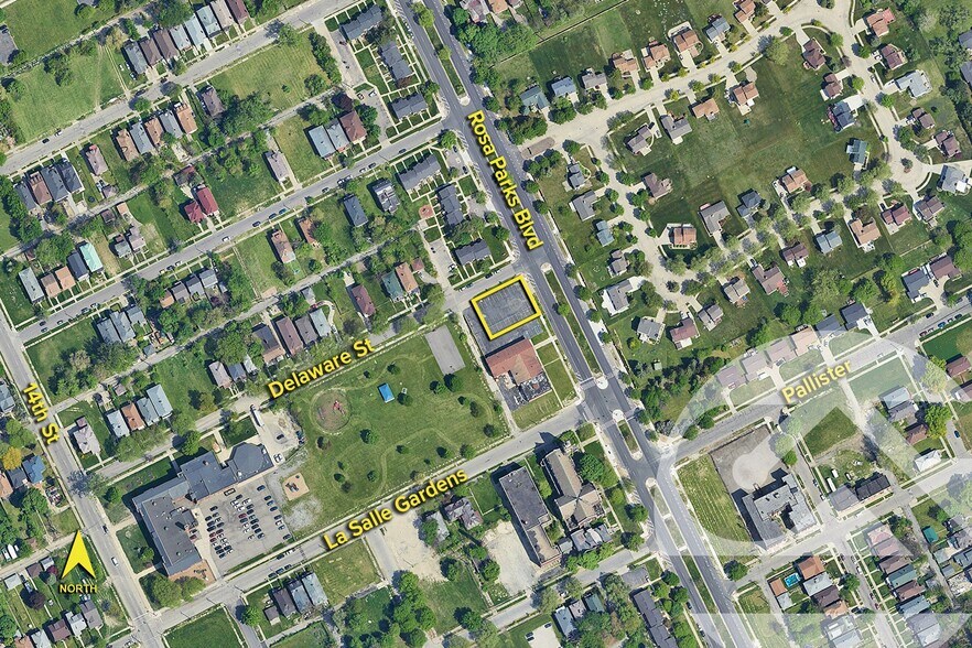 7759 Rosa Parks Blvd, Detroit, MI à vendre - Photo du bâtiment - Image 1 de 1