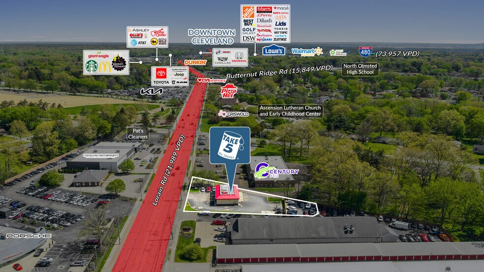 28401 Lorain Rd, North Olmsted, OH à vendre - Photo du bâtiment - Image 2 de 5