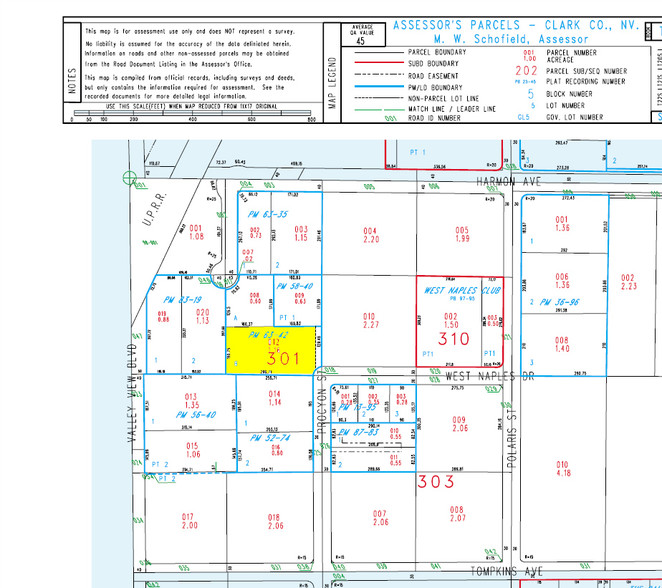 4575 Procyon St, Las Vegas, NV for lease - Plat Map - Image 1 of 1