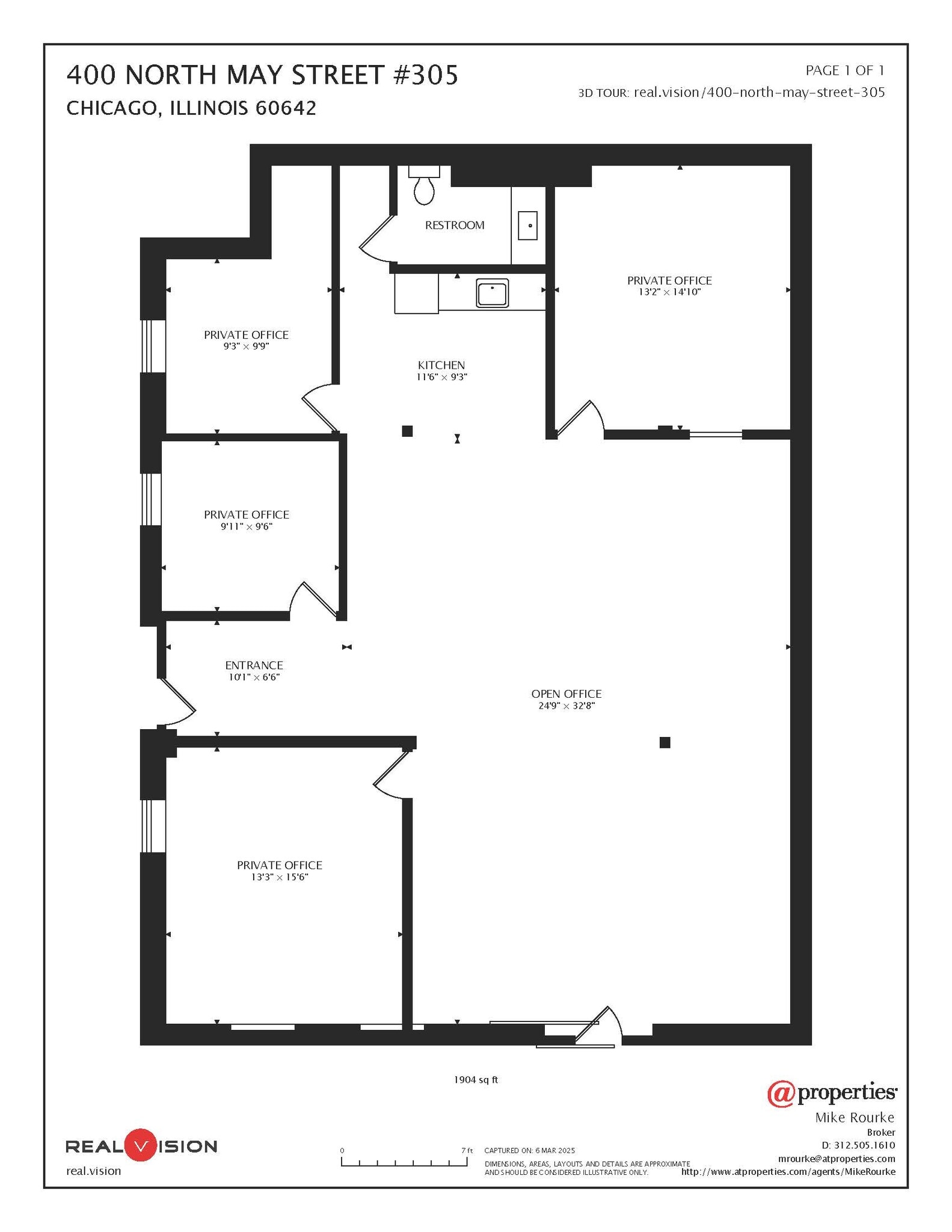 400-420 N May St, Chicago, IL for lease Floor Plan- Image 1 of 12