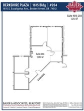 1615 S Eucalyptus Ave, Broken Arrow, OK à louer Plan d’étage- Image 1 de 1