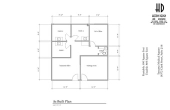 18356-18388 Clark St, Tarzana, CA à louer Plan d  tage- Image 1 de 8