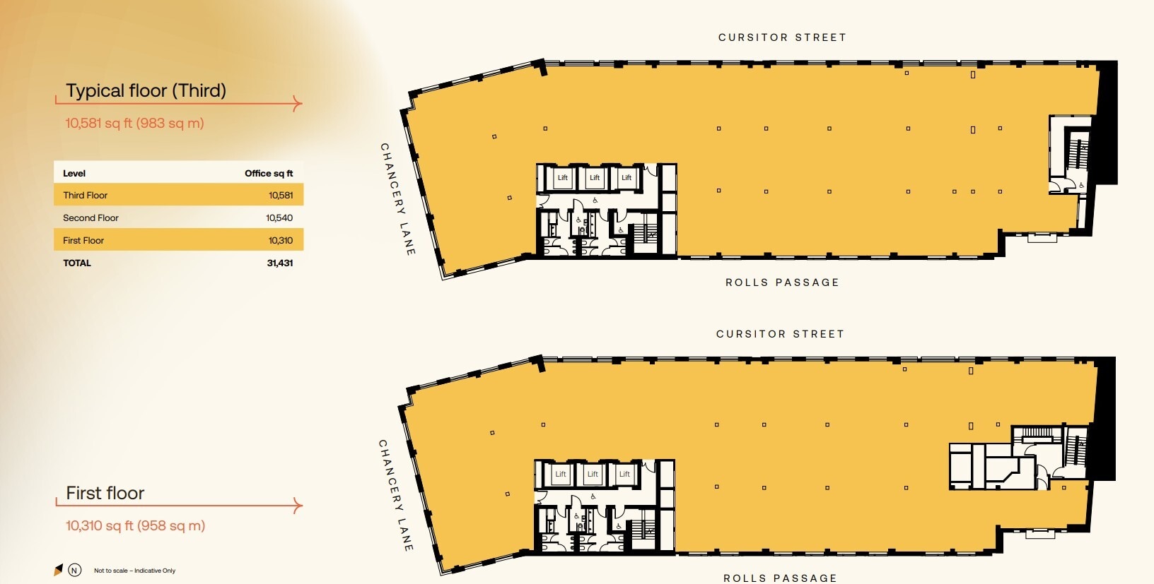 38 Chancery Ln, London for lease Floor Plan- Image 1 of 3