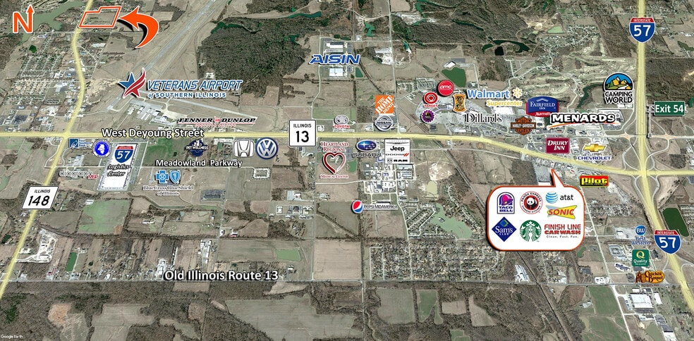 2834 South Park Ave, Energy, IL à vendre - Photo du bâtiment - Image 2 de 2