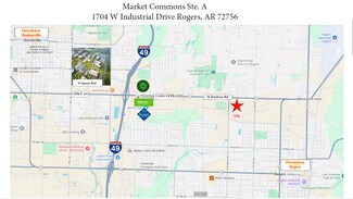 Plus de détails pour 1704 W Industrial Dr, Rogers, AR - Bureau/Commerce de détail à louer