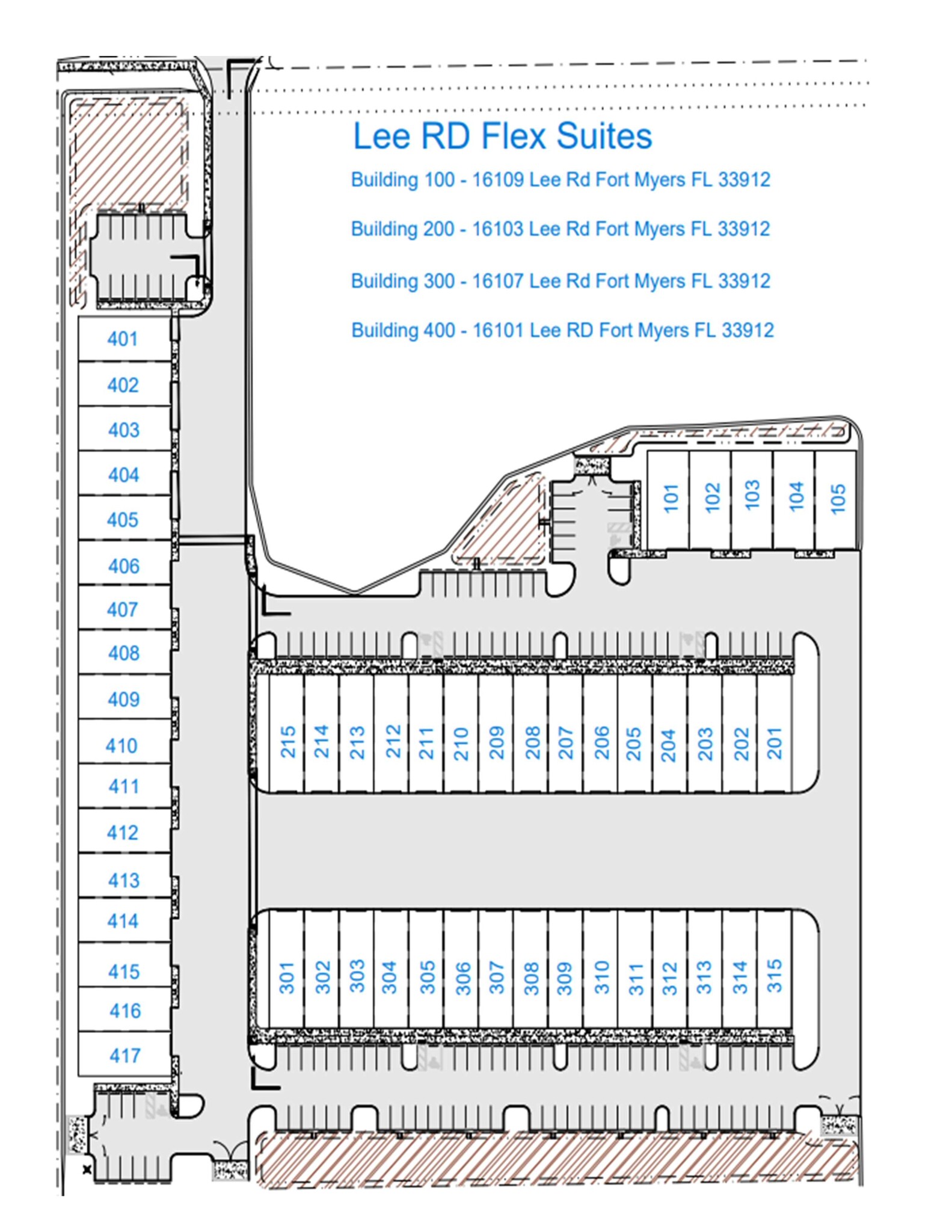 16101 Lee Rd, Fort Myers, FL for lease Site Plan- Image 1 of 1