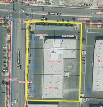 6126 S Sandhill Rd, Las Vegas, NV - Aerial map view