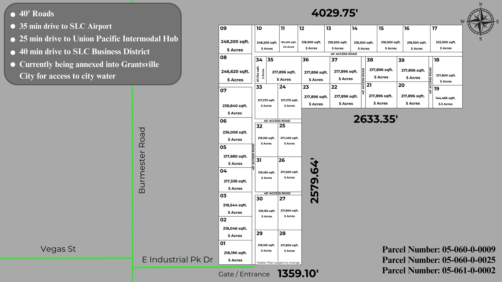 900 Industrial Drive park, Grantsville, UT for sale Site Plan- Image 1 of 4
