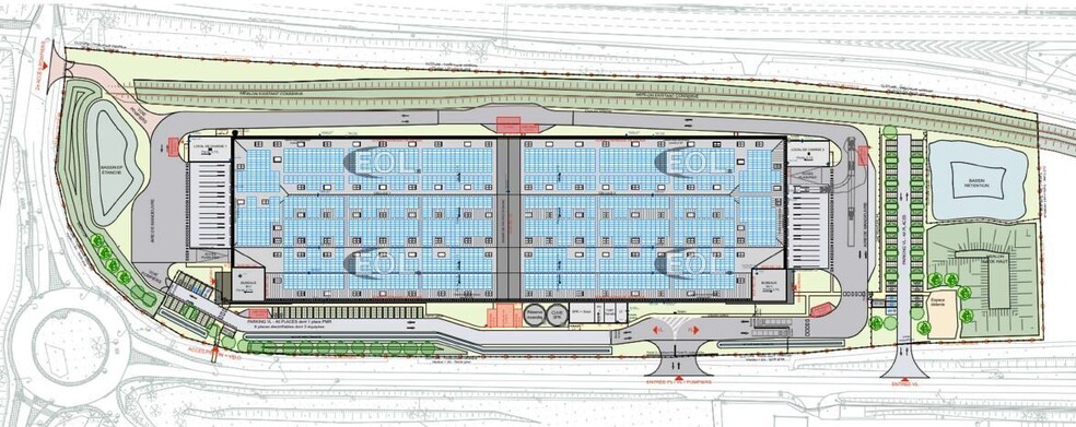 Industriel dans Châtenoy-le-Royal à louer - Plan d’étage - Image 2 de 4