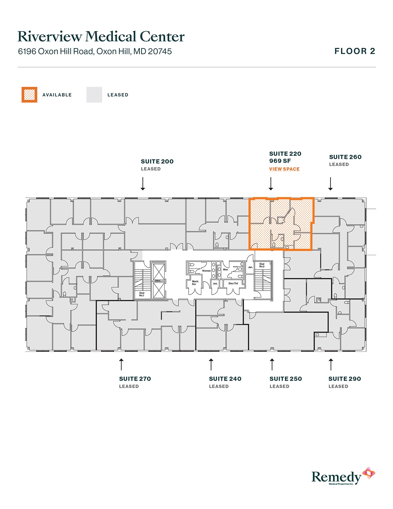 6196 Oxon Hill Rd, Oxon Hill, MD for lease Floor Plan- Image 1 of 4