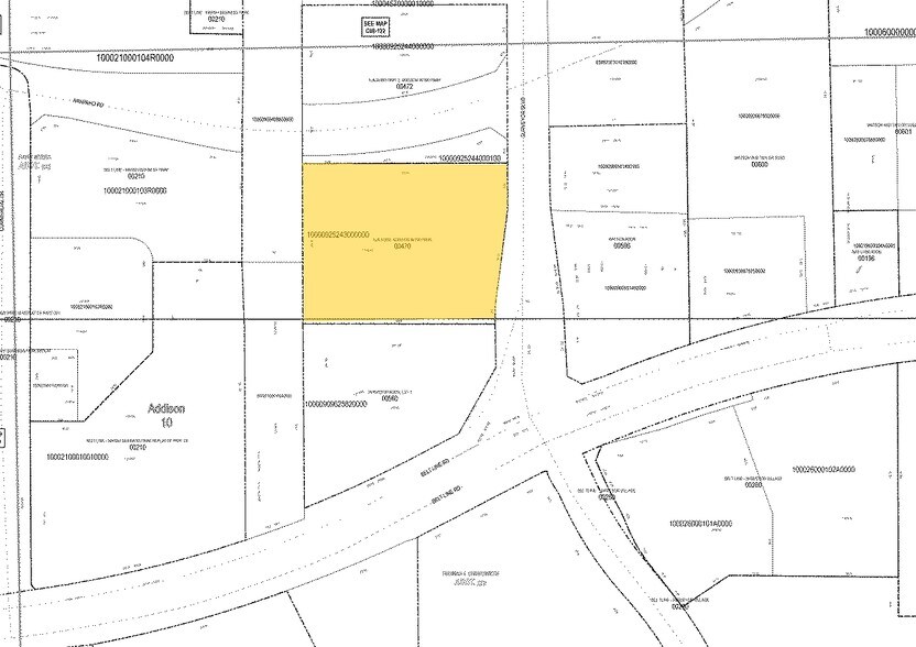 15101-15107 Surveyor Blvd, Addison, TX for lease - Plat Map - Image 3 of 5