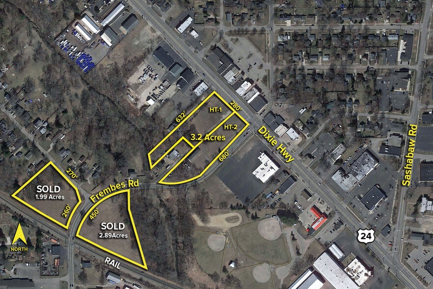 4495 Dixie Hwy, Waterford, MI à vendre - Photo principale - Image 1 de 1