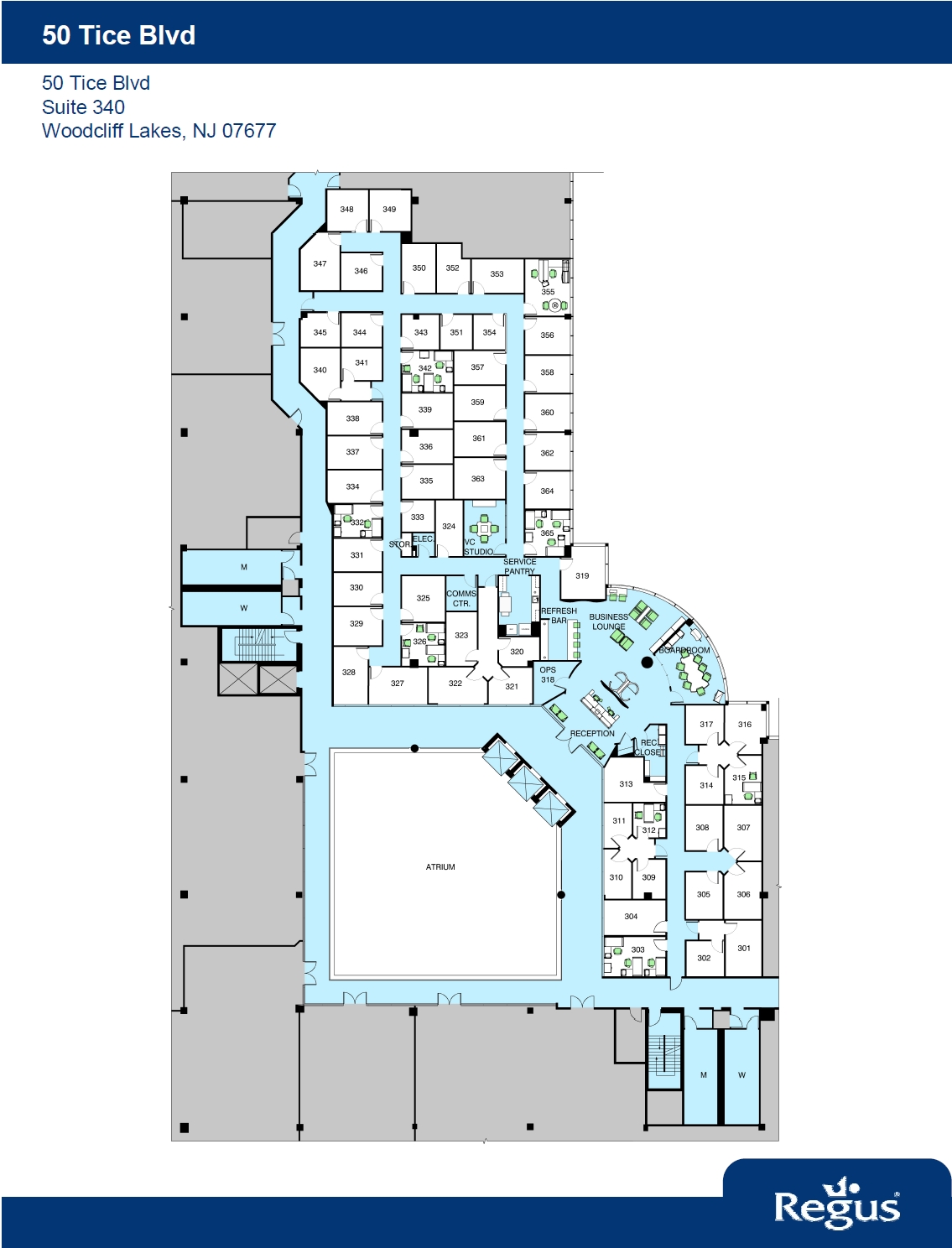 50 Tice Blvd, Woodcliff Lake, NJ for lease Floor Plan- Image 1 of 1