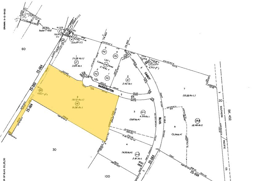 2602-2628 Barrington Ct, Hayward, CA for lease - Plat Map - Image 2 of 4
