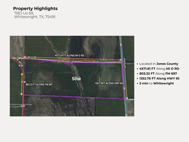 MILO RD HWY69 hwy, Whitewright, TX for sale - Building Photo - Image 2 of 6