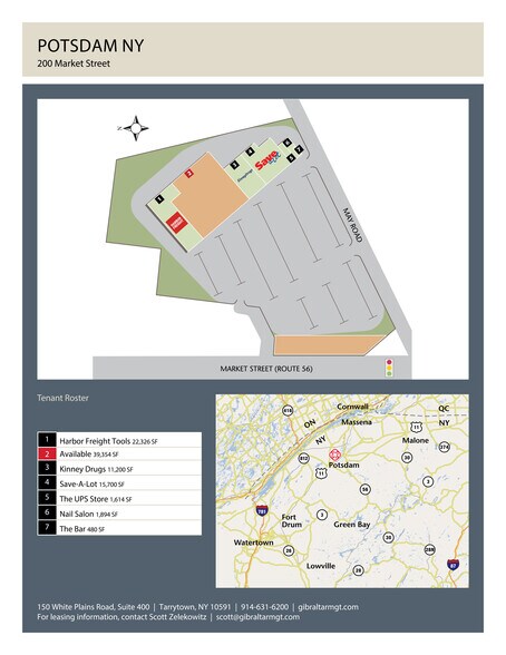 200 Market St, Potsdam, NY à louer - Photo du bâtiment - Image 1 de 4