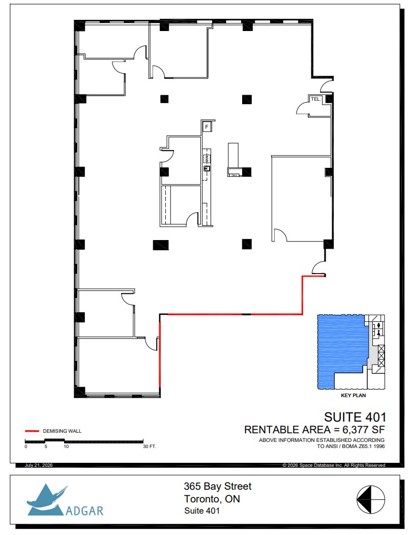 365 Bay St, Toronto, ON for lease Floor Plan- Image 1 of 1