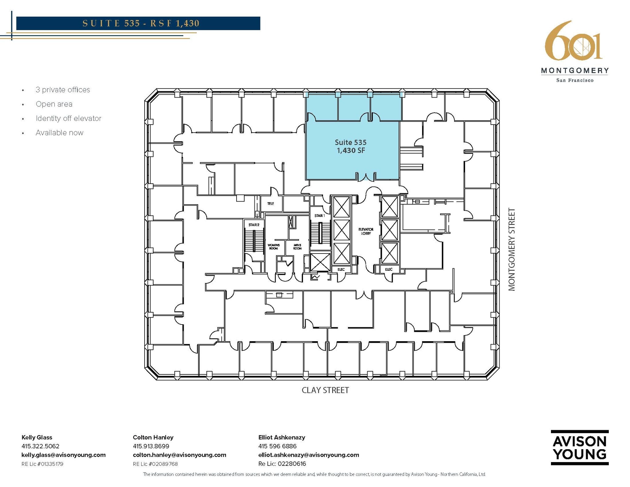 601 Montgomery St, San Francisco, CA for lease Floor Plan- Image 1 of 1
