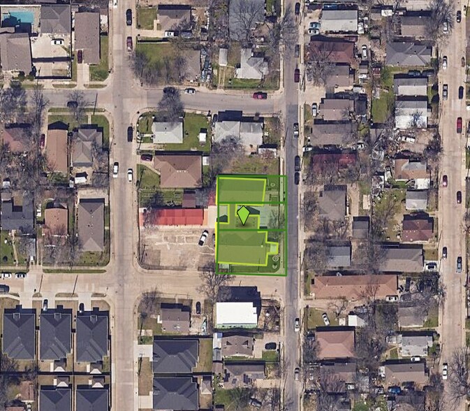 3421-3425 Chihuahua Ave, Dallas, TX à vendre - Photo principale - Image 1 de 1