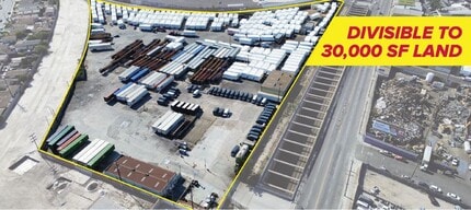 8440 S Alameda St, Los Angeles, CA - AERIAL  map view