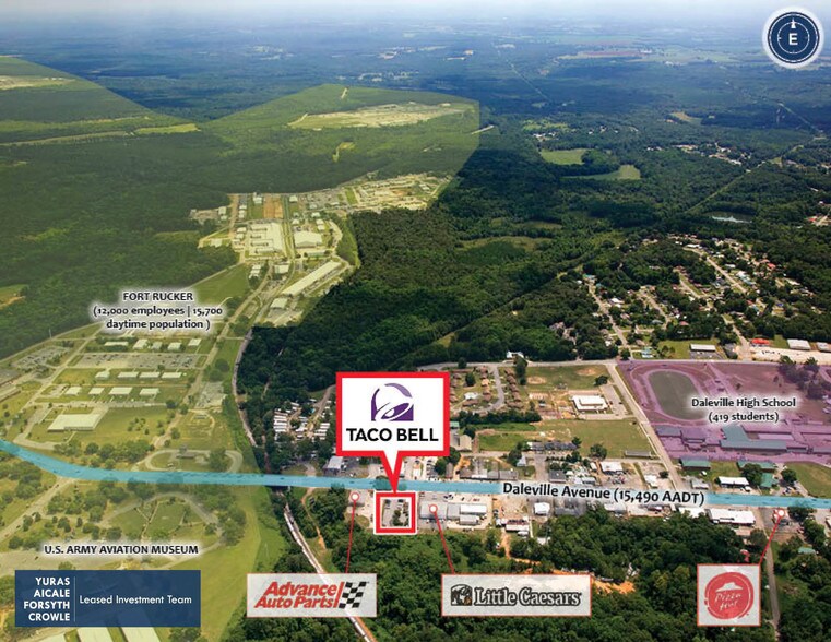 935 N Daleville Ave, Daleville, AL à vendre - Photo du bâtiment - Image 3 de 8