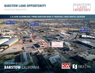 Plus de détails pour 1441 E Main St, Barstow, CA - Terrain à vendre