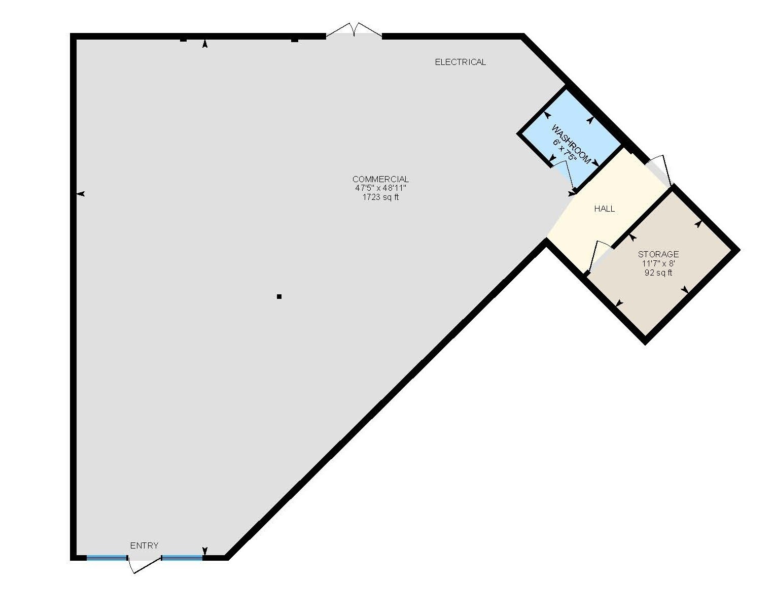 3857 E Southcross Blvd, San Antonio, TX à louer Plan d’étage- Image 1 de 4