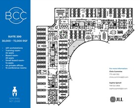 3000 Lakeside Dr, Bannockburn, IL à louer Plan d  tage- Image 1 de 1