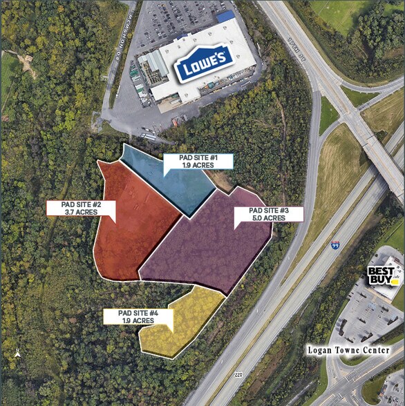 1800 McMahon Dr, Altoona, PA à vendre - Photo du bâtiment - Image 2 de 2