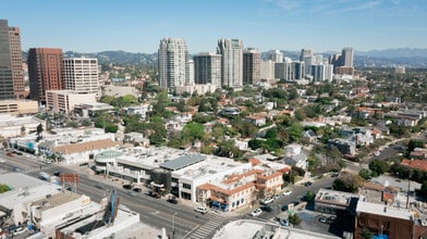 1386-1388 Westwood Blvd, Los Angeles, CA - AERIAL  map view - Image1