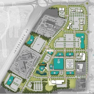 Plus de détails pour SEQ of I-69 and 106th St, Fishers, IN - Terrain à vendre