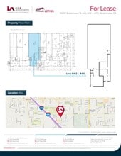 14600 Goldenwest St, Westminster, CA à louer Plan de site- Image 1 de 1