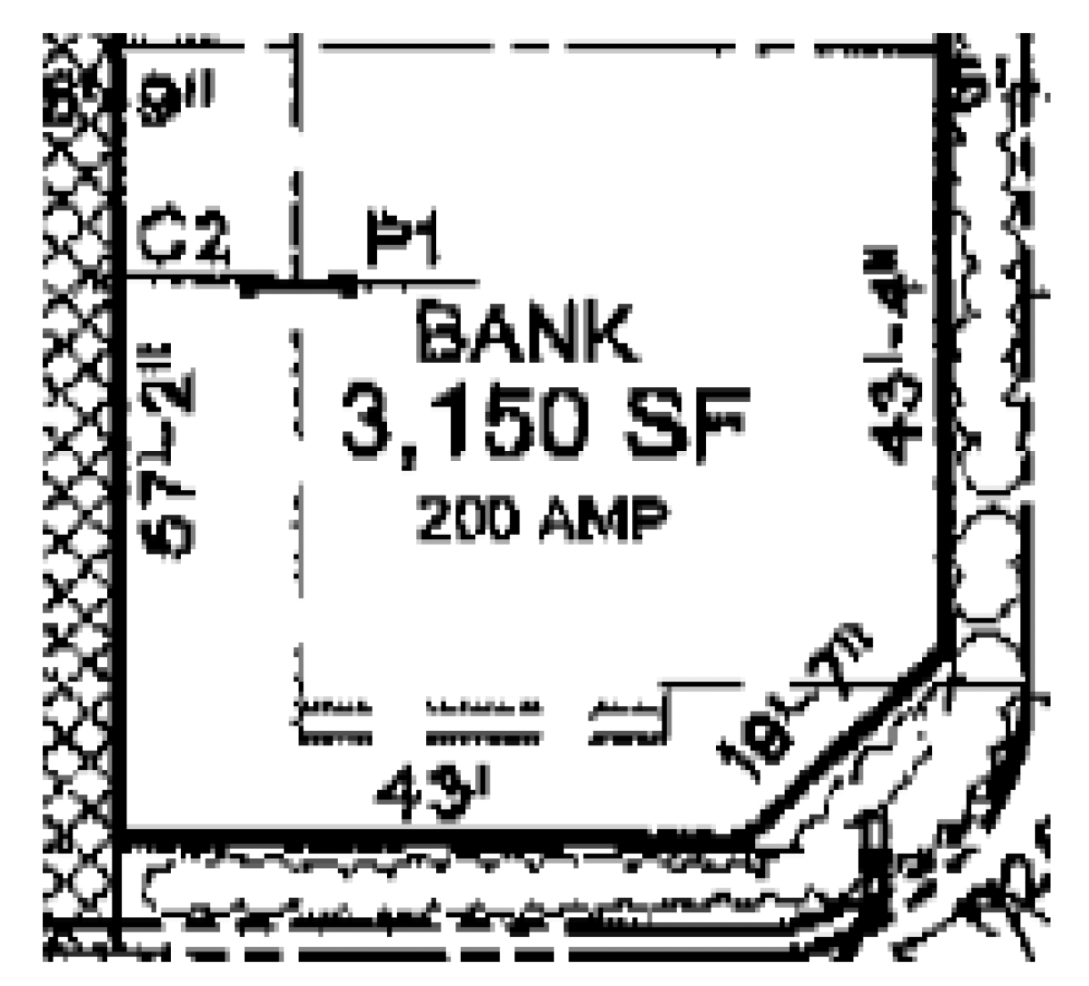 20505-20509 Devonshire St, Chatsworth, CA for lease Floor Plan- Image 1 of 6